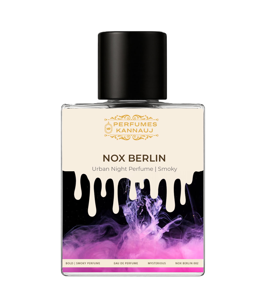 Nox Berlin – Urban Night Perfume | Bold, Smoky, and Artistic Scent - Image 2