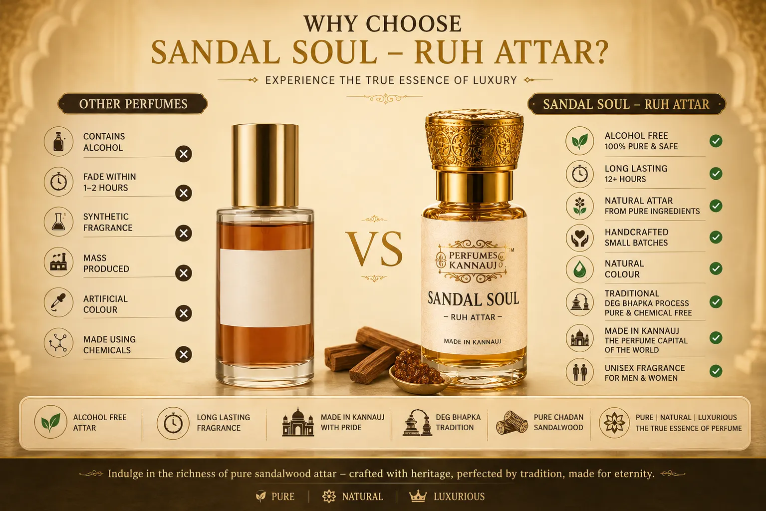 Sandal Soul Original Chandan Kannauj Attar - Image 3