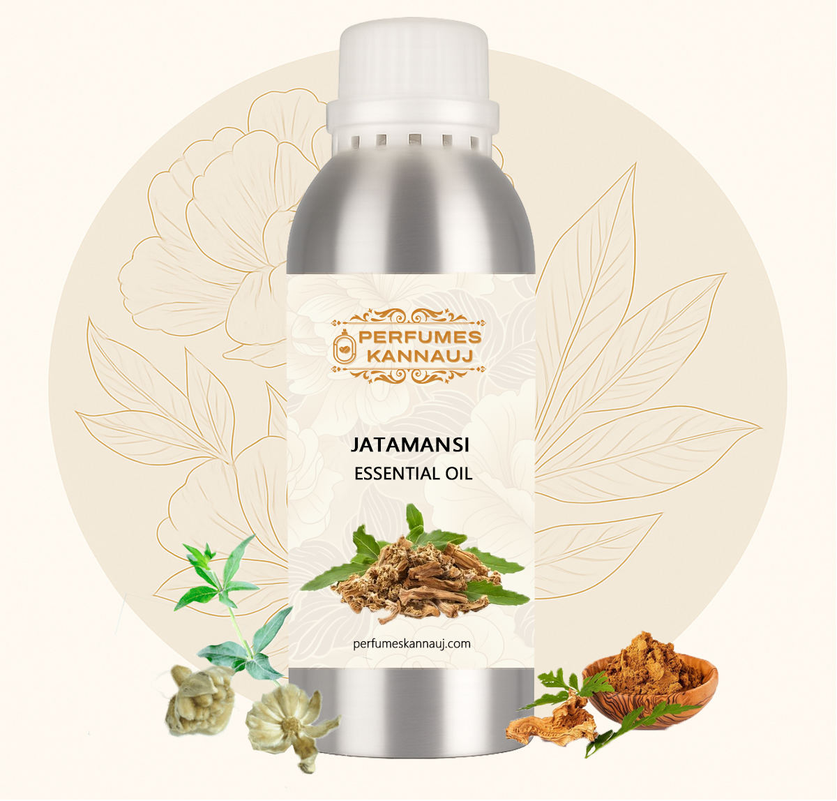 Jatamansi Oil 100% Pure | Natural Stress-Relief & Hair Growth Essential Oil