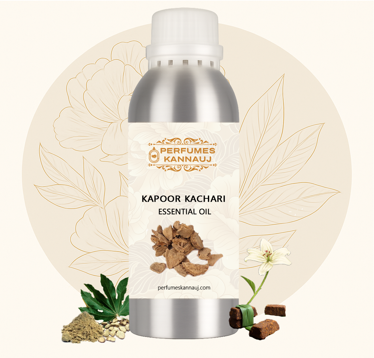 Kapoor Kachari Oil 100% Pure | Ayurvedic Essential Oil for Hair Growth & Natural Aroma