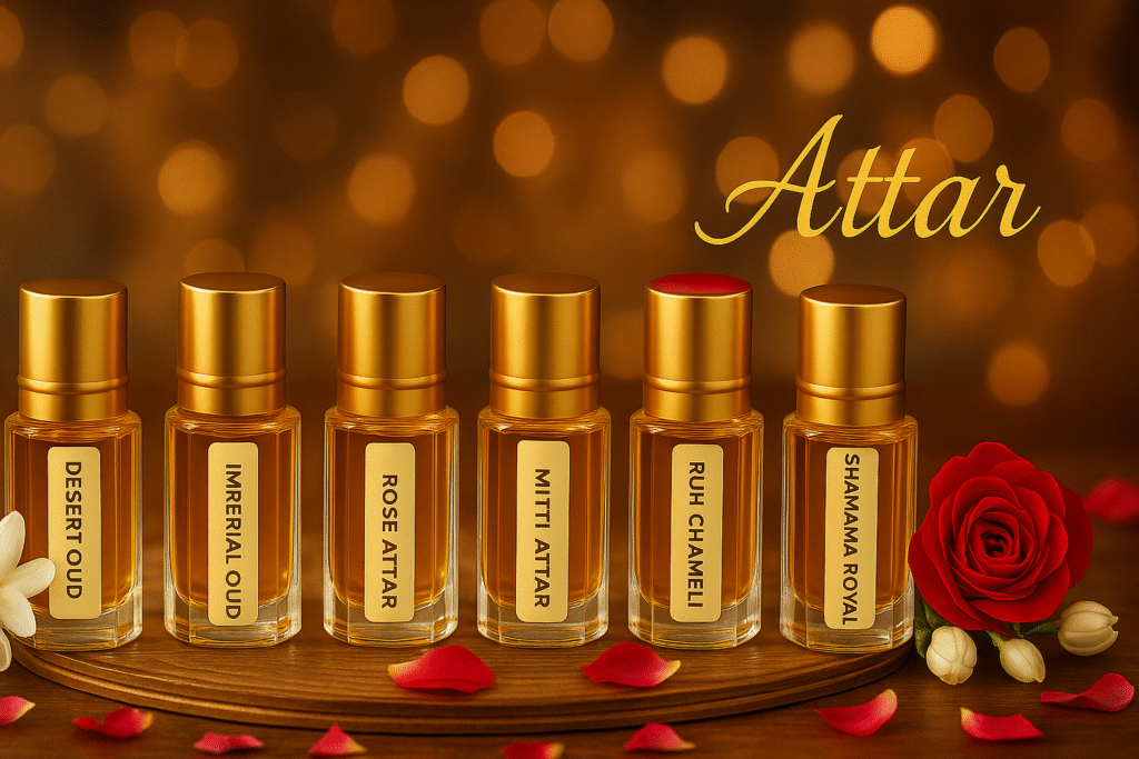 Kannauj Attars – Premium Natural Fragrance Trial Pack