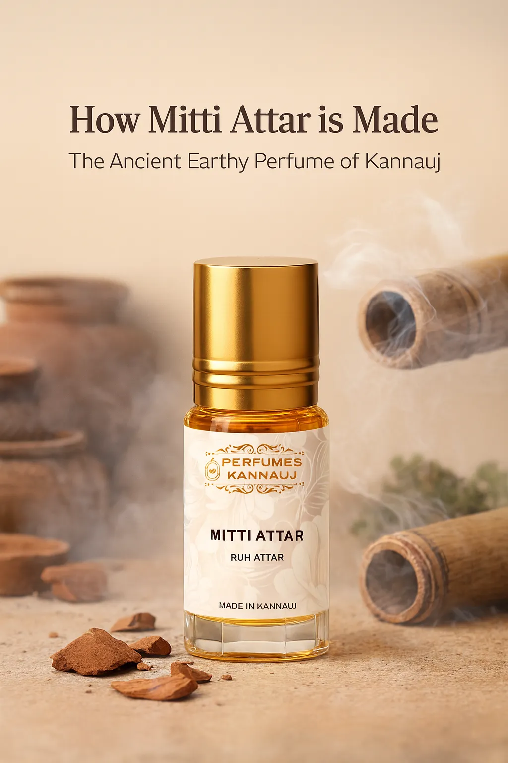 How Mitti Attar Is Made – Pure Earthy Fragrance from Kannauj