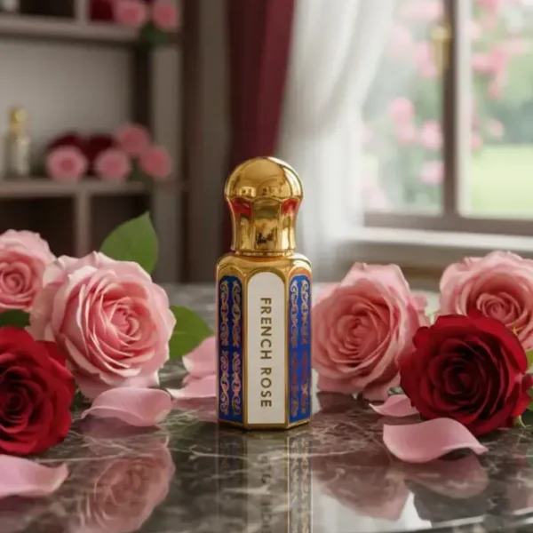 French Rose Attar – A Soft, Luxurious Bouquet of Fresh European Roses