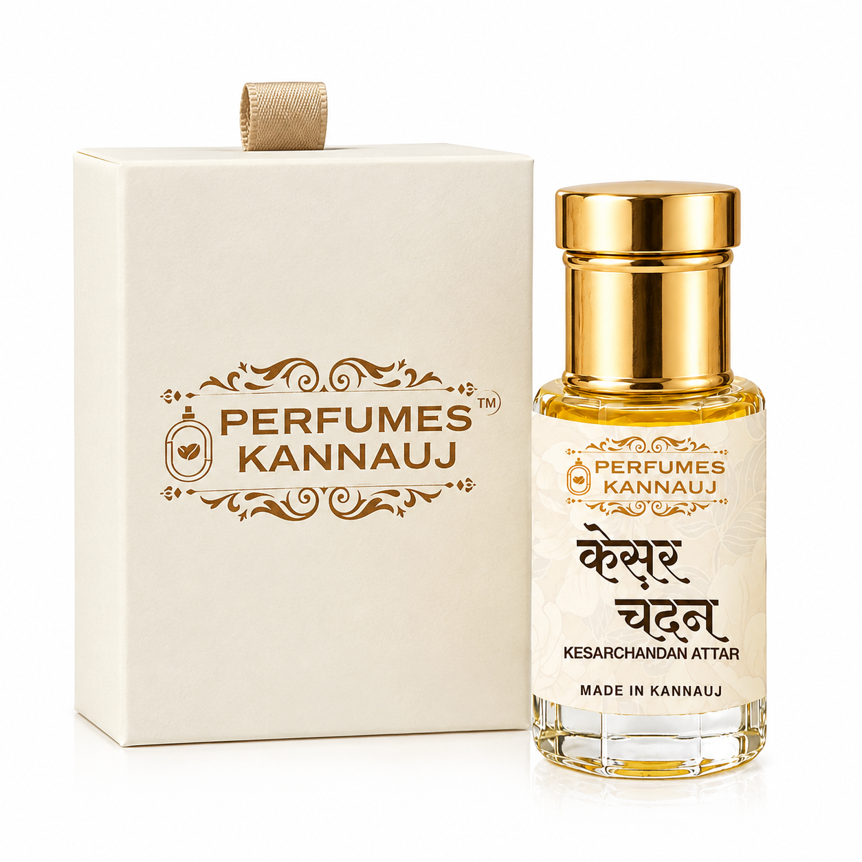 Kesar Chandan Attar | Pure Saffron & Sandalwood Perfume