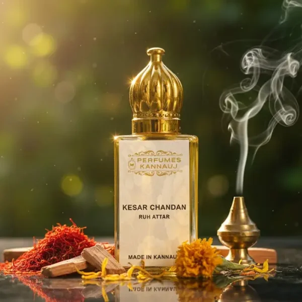 Ruh Kesar Chandan – The Royal Blend of Saffron & Sacred Sandalwood