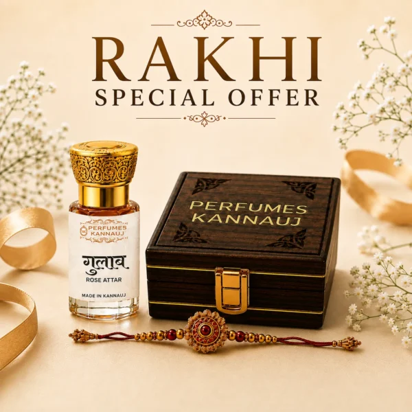 ( गुलाब)Kannauj Pure Rose Attar with Premium Gift Box