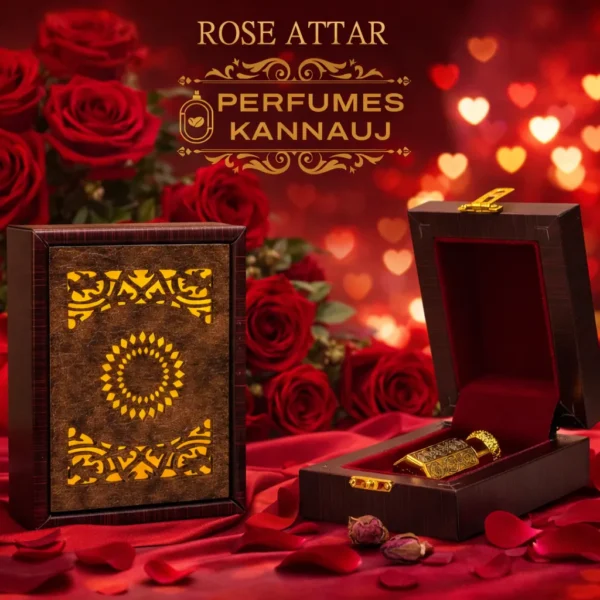 Kannauj Pure Rose Attar with Premium Gift Box