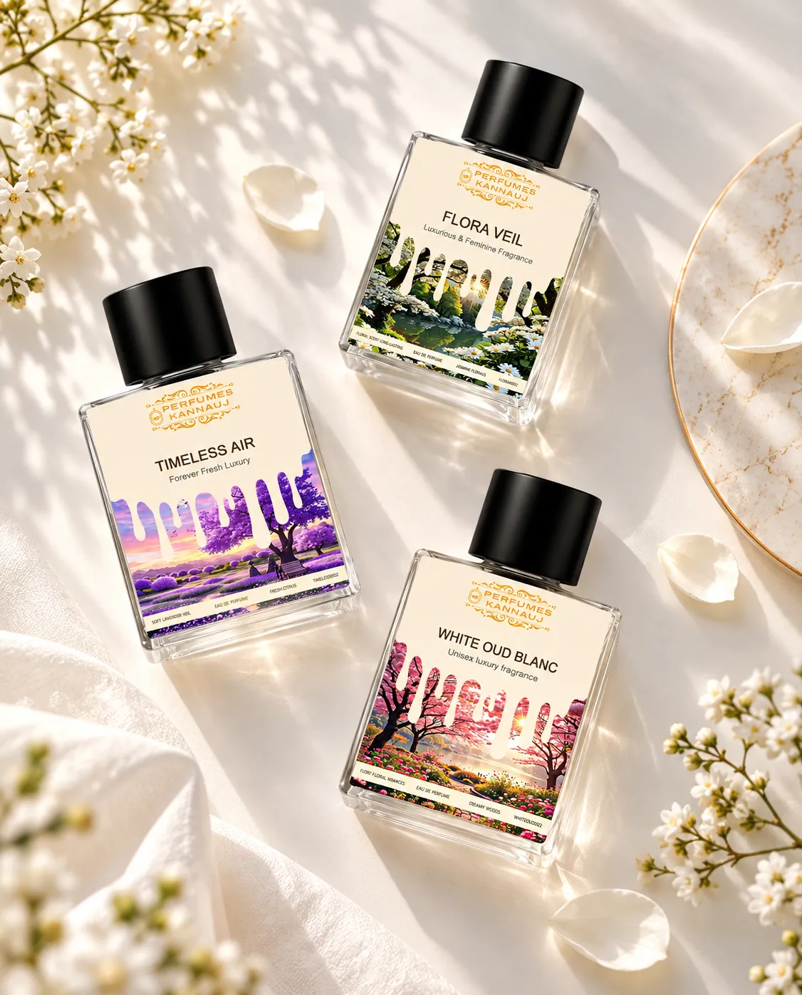 A Trio of Pure Luxury Fragrances