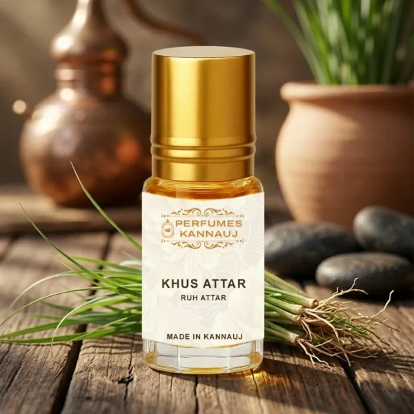 Khus Attar – Pure Natural Vetiver Perfume