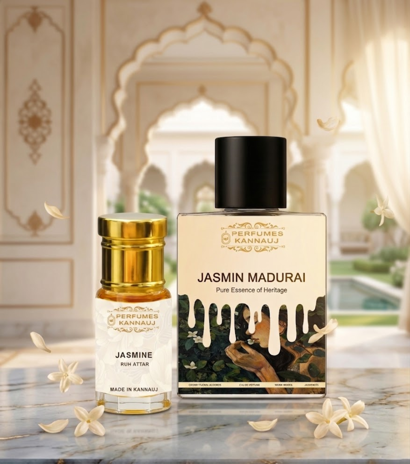 Jasmine Attar & Perfume Combo