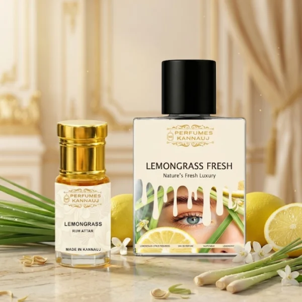 Lemongrass Attar & Perfume Combo