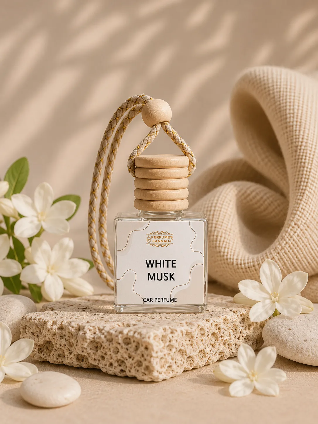 White Musk Car Perfume