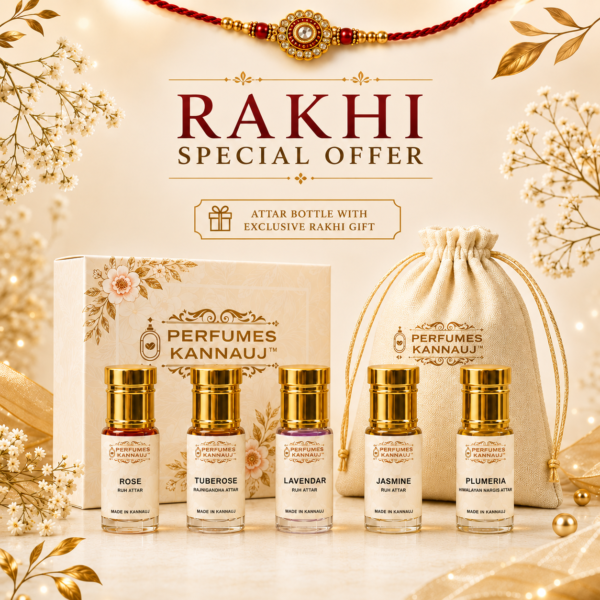 5 Floral Attar Combo – A Fragrant Journey of Rose, Jasmine & More