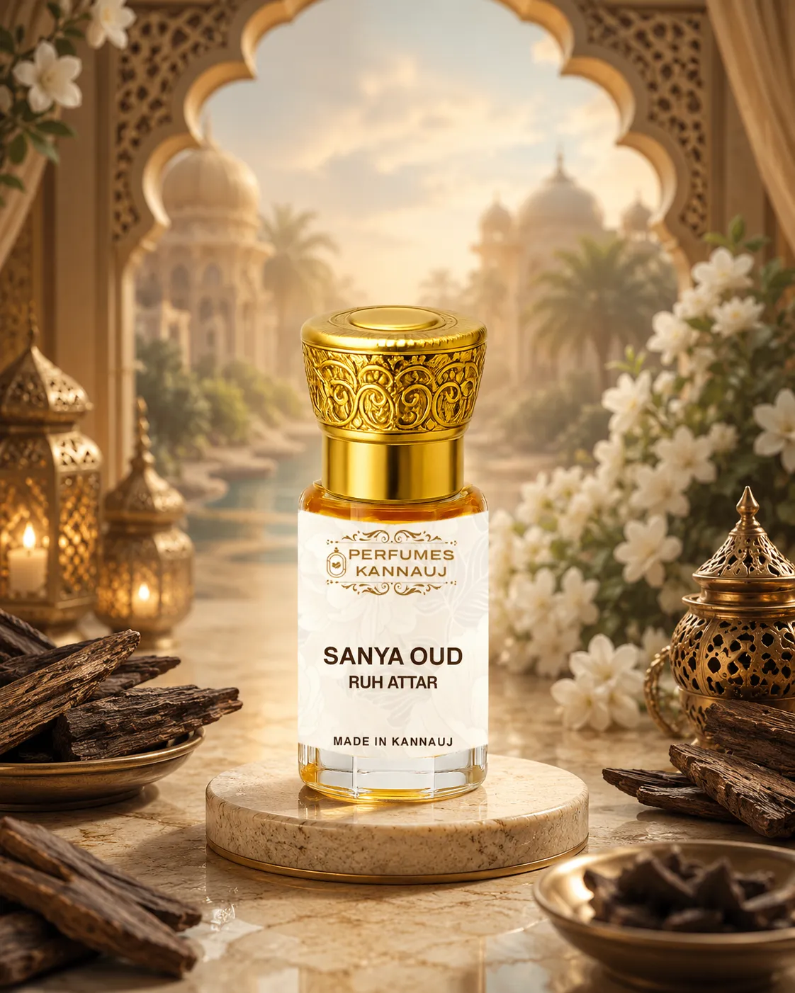 Sanya Oud Attar – Rich, Elegant & Long-Lasting Fragrance - Image 2