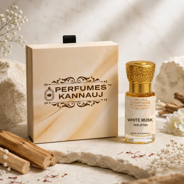White Musk Attar – Soft, Clean & Long-Lasting Fragrance