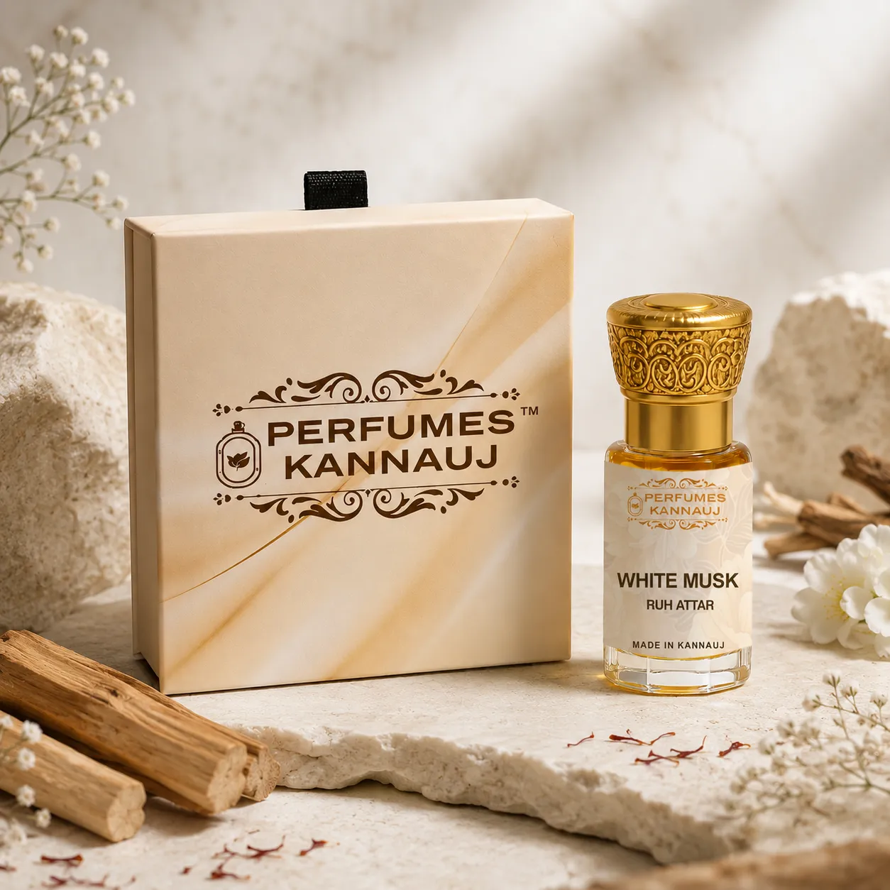 White Musk Attar – Soft, Clean & Long-Lasting Fragrance