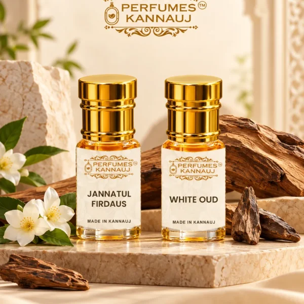 Jannatul Firdaus & White Oud Attar Combo