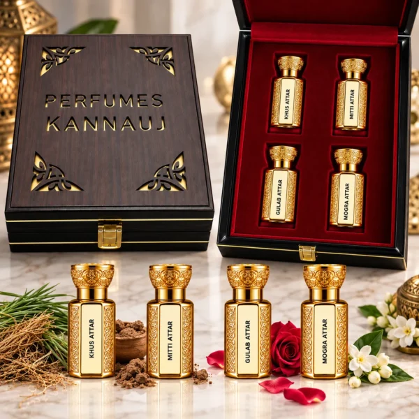 Nature-Inspired Attar Gift Box