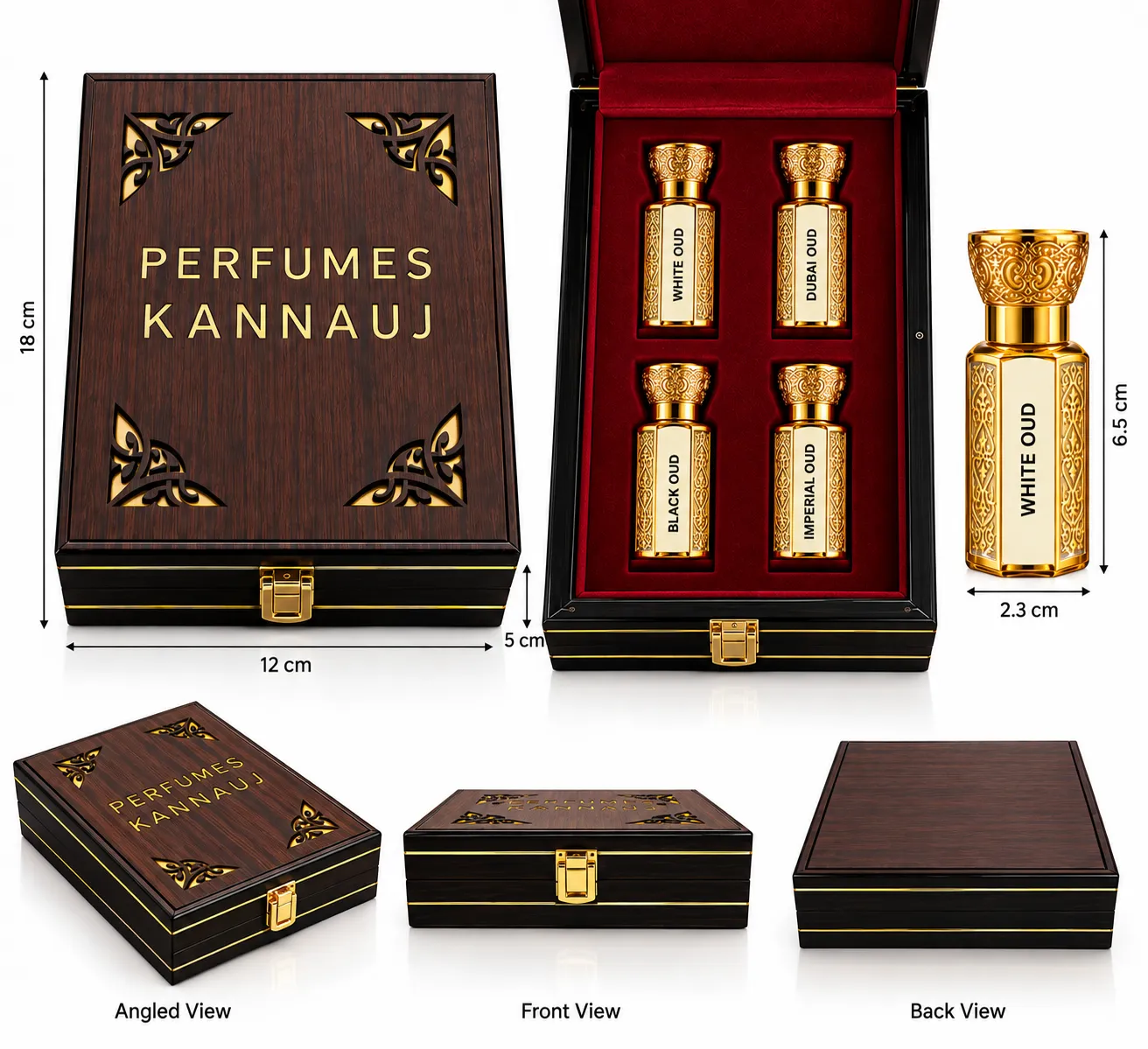 Premium Oud Attar Gift Set - Image 2