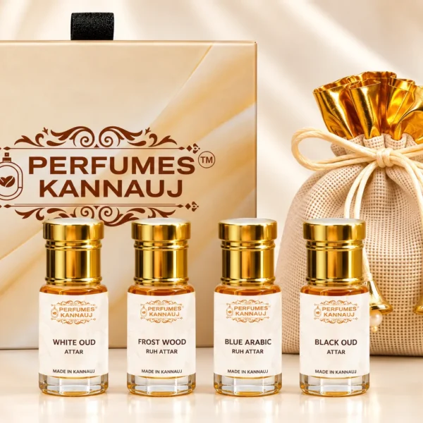 Premium Oud Attar Combo Set - 4